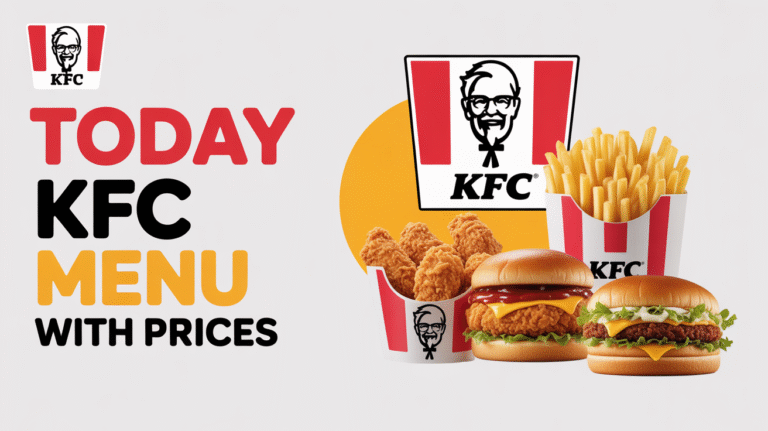 KFC Menu Prices 2025: South Africa’s KFC Menu Update