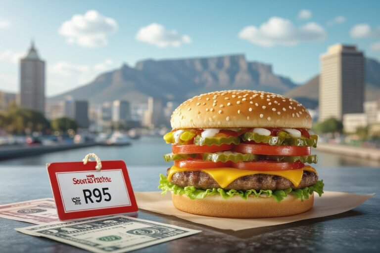 Whopper Burger King price South Africa 2025
