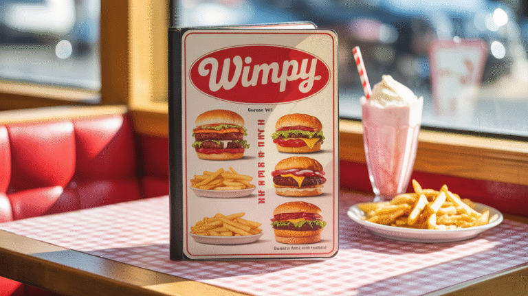 Wimpy Menu South Africa 2025